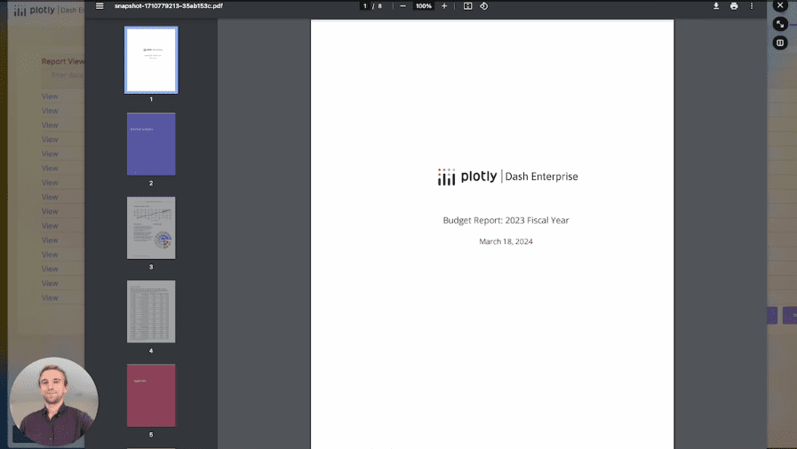 Snapshot Engine Reporting